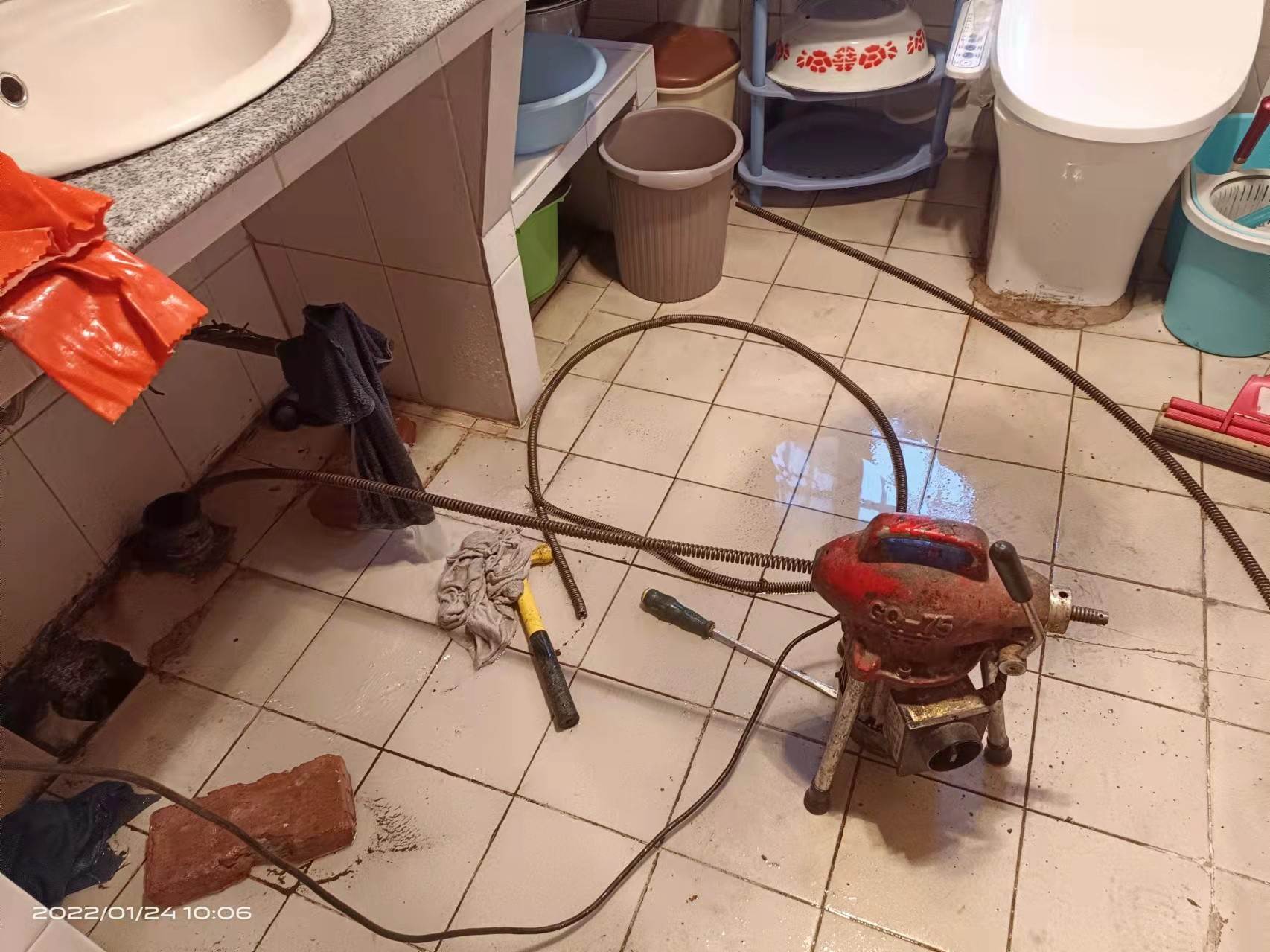 微山疏通厨房下水道，地漏疏通